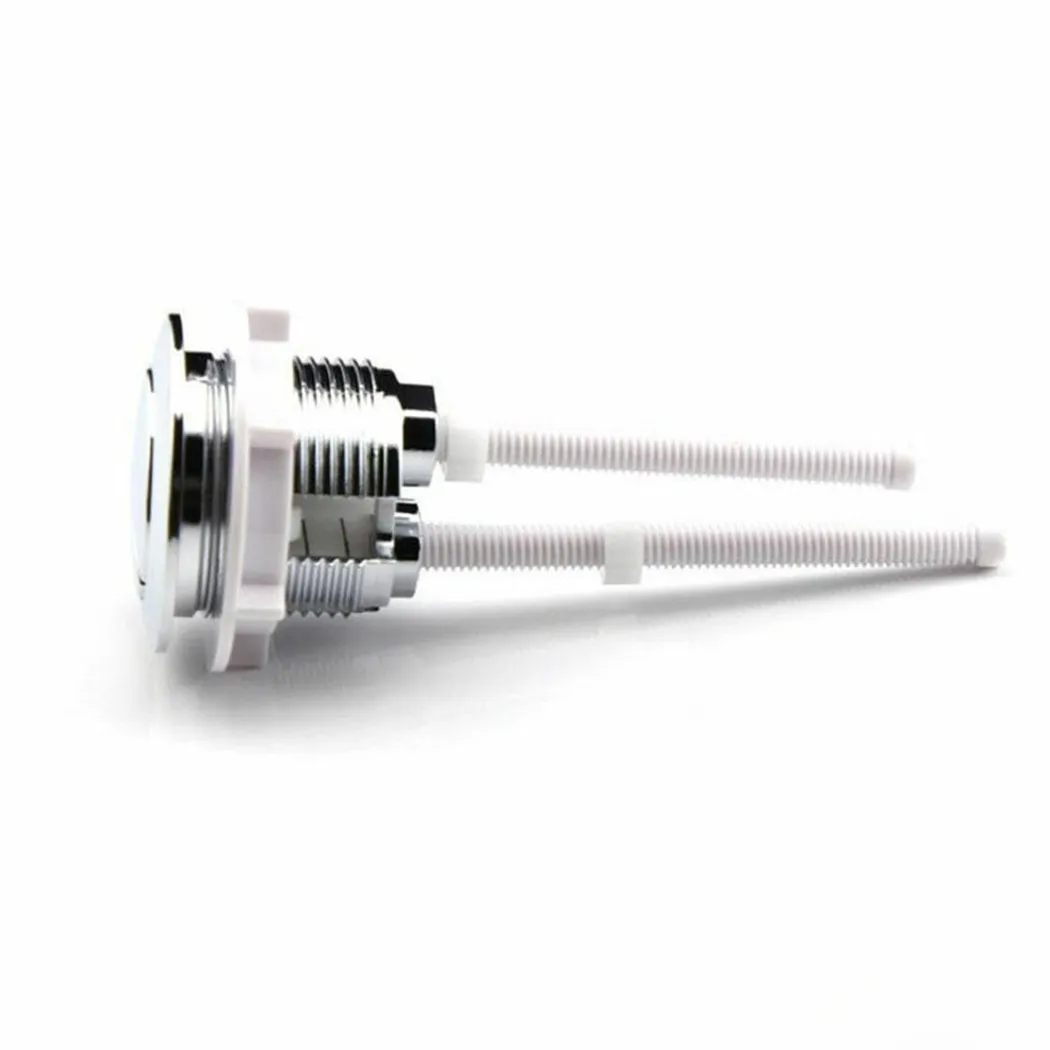 1 PC 38mm Universal Dual Flush Toilet Water Tank Button Round Valve Push Button Flush Toilet Seat Water Tank Valve For Cistern
