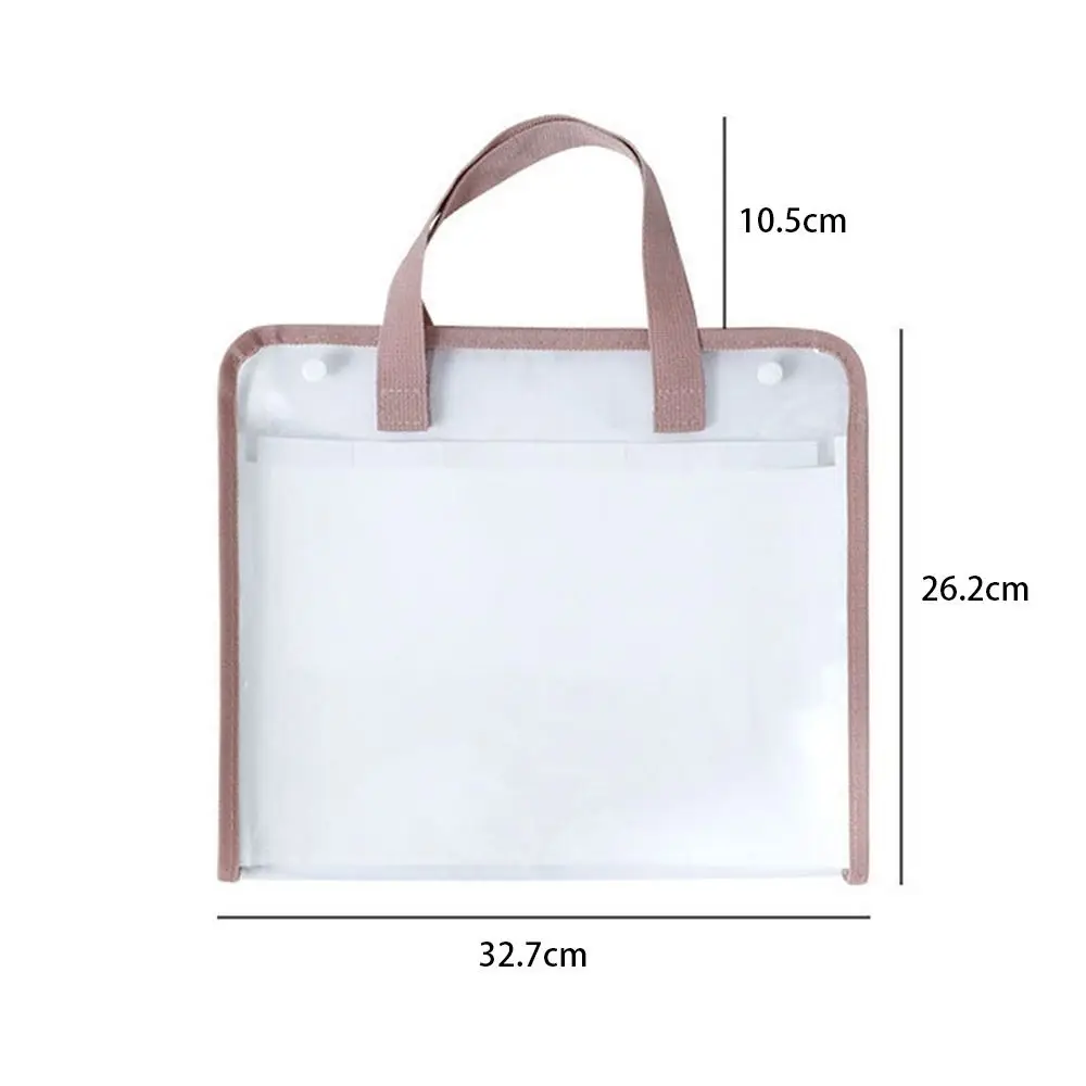 Pasta de arquivo à prova d'água para documento Pasta de arquivo, Armazenamento de papel de teste, 13 bolsos, Flip Design, A4, 1pc