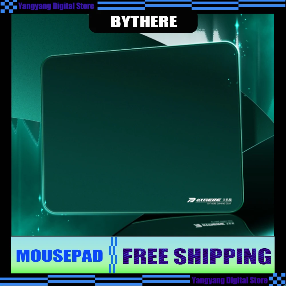 

Bythere E-sports Gaming Mouse Pads 490*420mm 4mm Rubber Soft Bottom Class K83 Fine Textured Sliding Pad for TTK Delta FPS Gamer