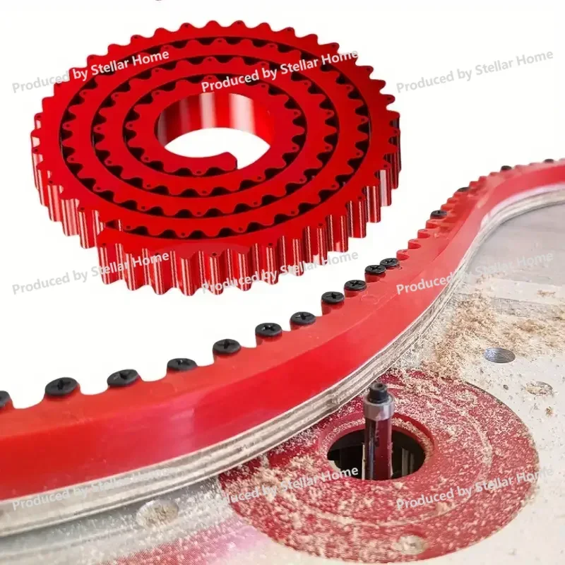 100cm-200cm Flexible Curve Template WoodWorking Profiling Strip Adjustable Milling Router Trimmer Guide for Carpentry