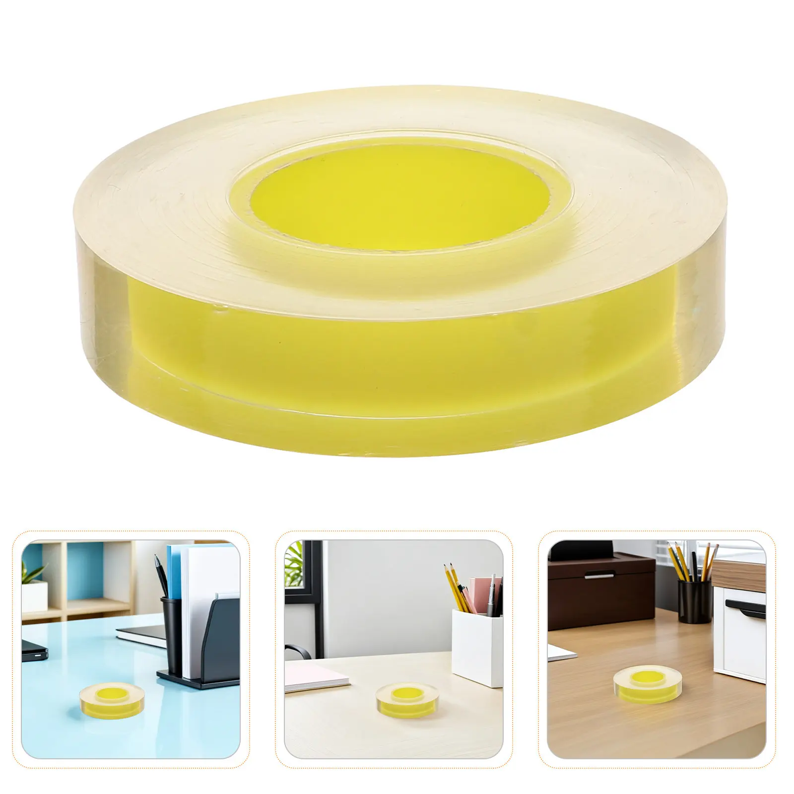 1 Roll Static Cling Jewelry Protective Film Transparent Self Adhesive Anti-Static Packing Wrap Tape for Rings Watches