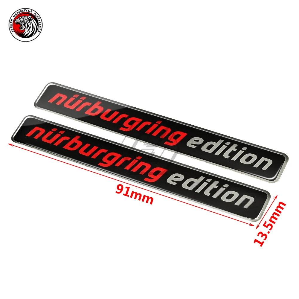 3D Motorcycle Tank Decal Nurburgring Edition Sticker Motocross Racing Stickers Car Tailling Decals