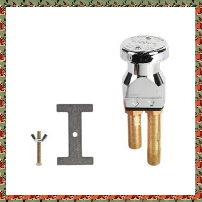 ABLQ Shampoo Bowl Faucet,Replace Professional Chrome Faucet, Sprayer Hose,Vacuum Breaker, Shampoo Sprayer,Vacuum Breaker Hose