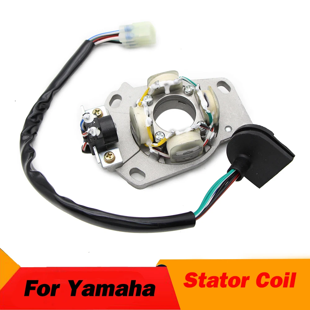 

Motorcycle Generator Magneto Stator Coil For Yamaha 1C3-85560-10 YZ125 YZ125 YZ125Y YZ125W1 YZ125X YZ125G YZ125G2 YZ125X YZ125XL