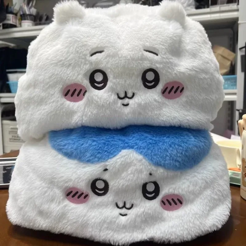 Chiikawa Niedlicher Cartoon-Plüschhut Hachiware Usagi Warmer Hut Cosplay Vlog Foto-Requisite Winddichte Mützen Geburtstagsgeschenk – Detail 3