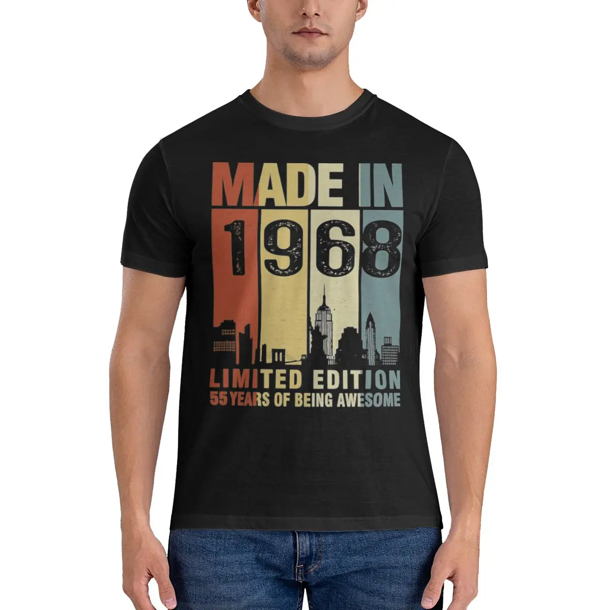 

55th Birthday Made In 1968 Limited Edition Tshirt man T Shirt Woman T Shirt