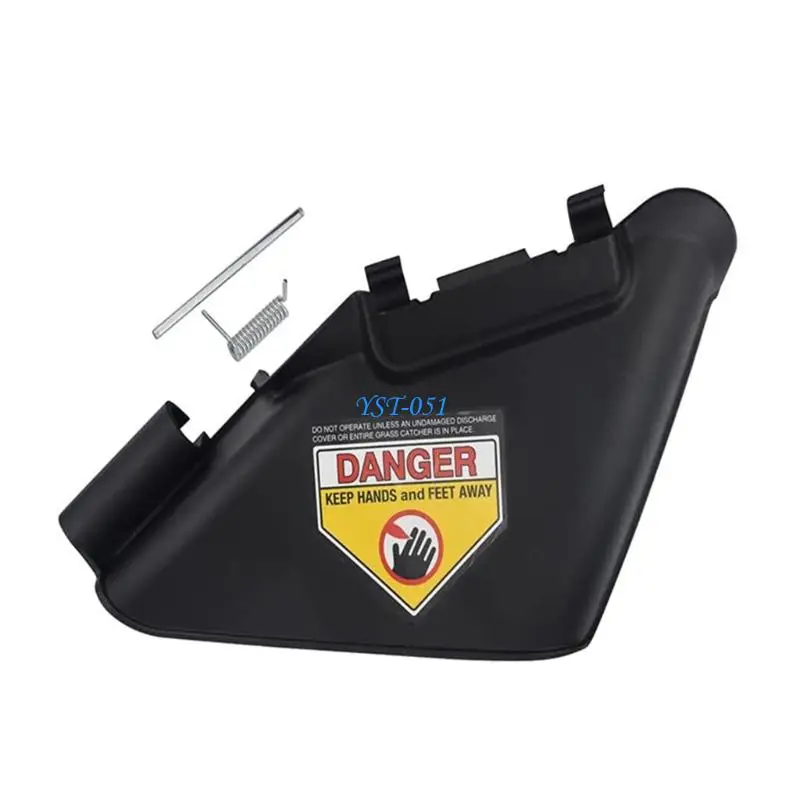 E15A Heavy Duty Anti Clog Side Discharge Chutes for TB110 TB130 Lawn Mower Parts