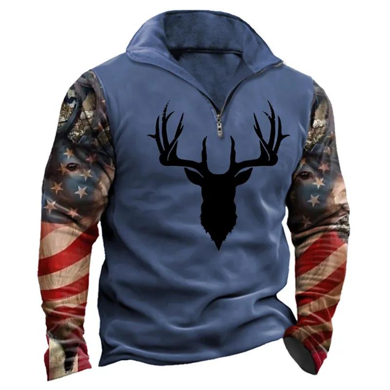 

2024 Fashion Casual Personalized Style Shoulder Sleeve Hoodie Top Men's Basic Style Street Style Zipper Long Sleeve Hoodie WF4