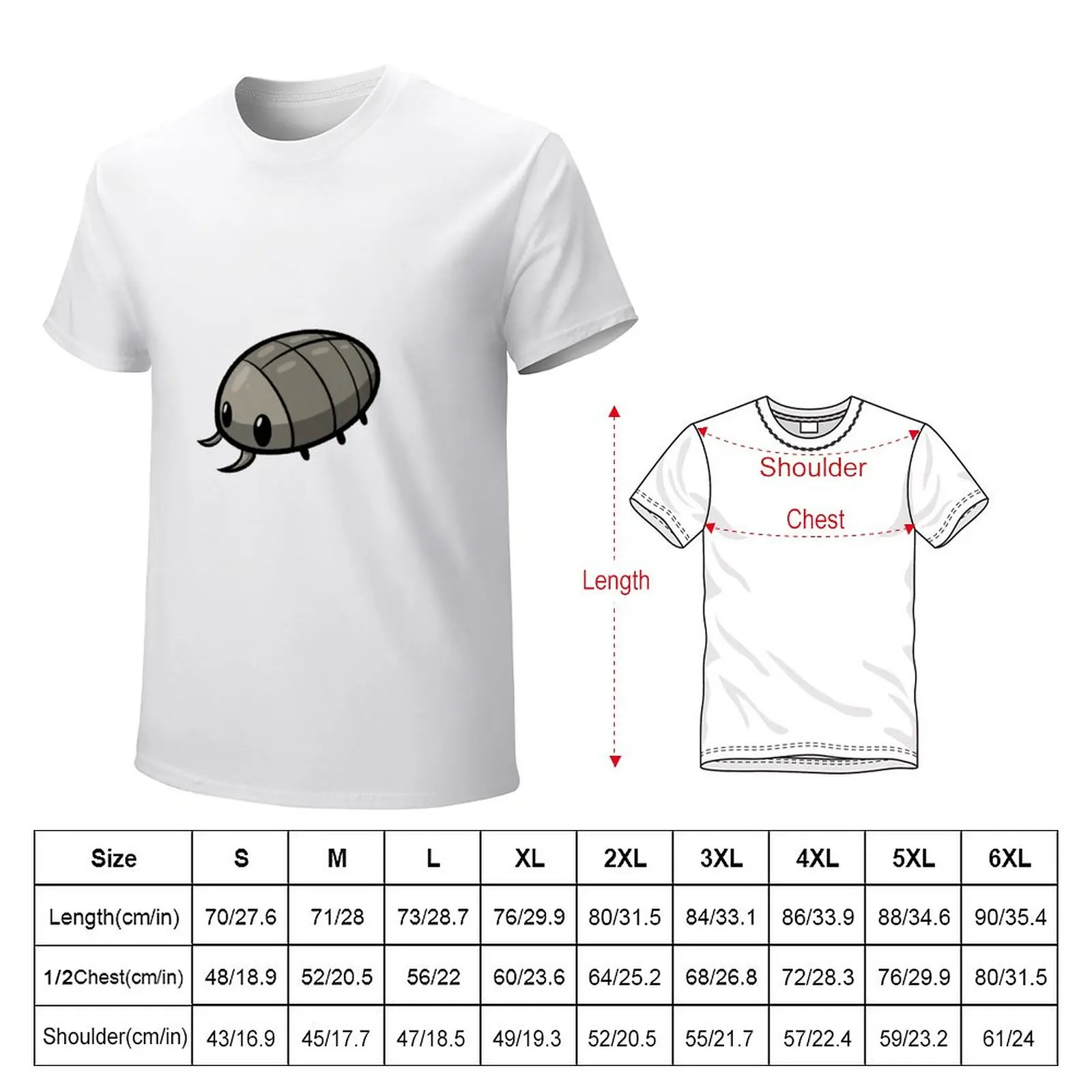 ?Isopod? T-Shirt cute clothes customs design your own plain t shirts men