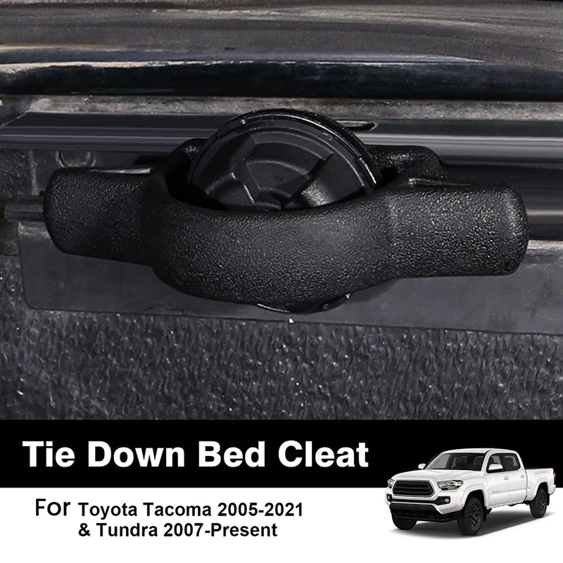 Cargo Box Anchor Rear Bucket Handle Black Plastic Car Accessories Container Anchor For Toyota  Tacoma