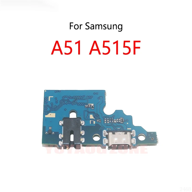 USB charge dock Socket port jack plug connector flex cable for Samsung Galaxy A51 a515f charging board module