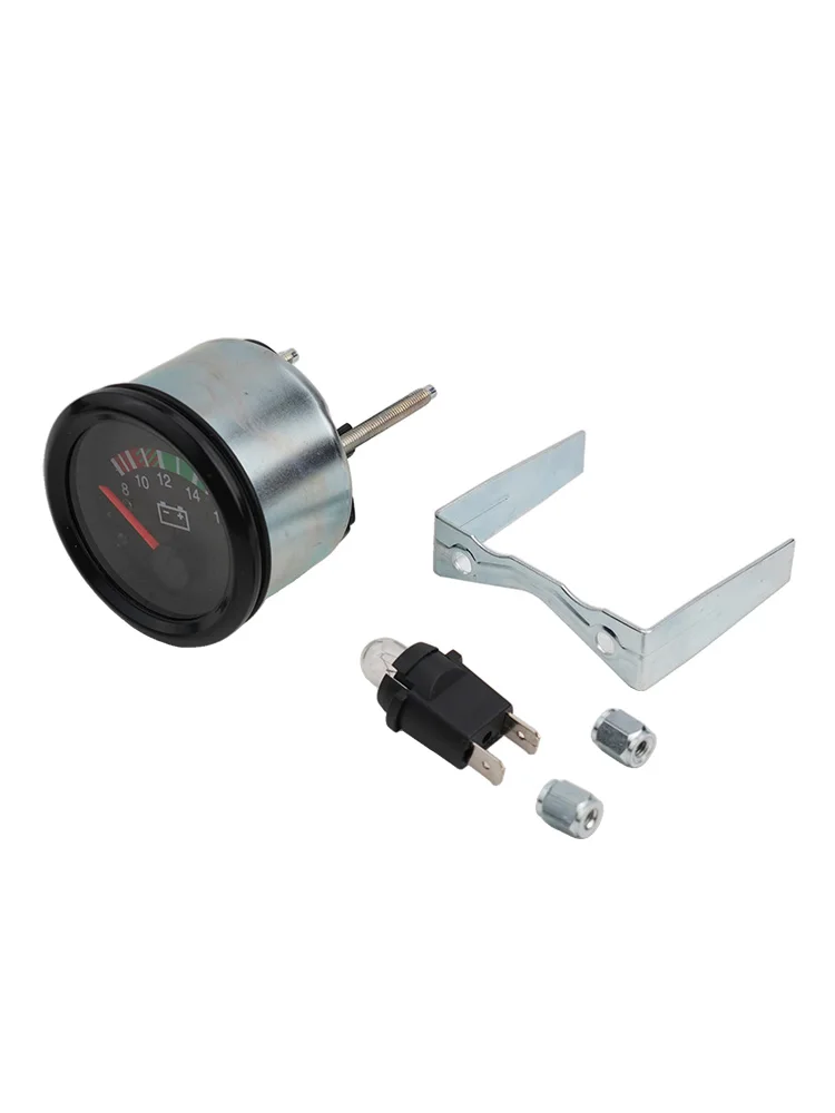 A compact digital volt meter gauge designed specifically for automotive use featuring accurate voltage readings