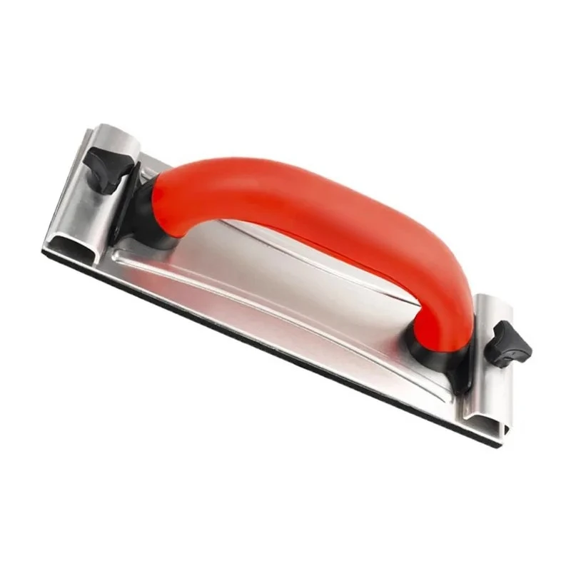 Wooden floor polishing,waxing,wall polishing,dry wall sanding block,hand-held sanding machine with handle, sandpaper holder tool