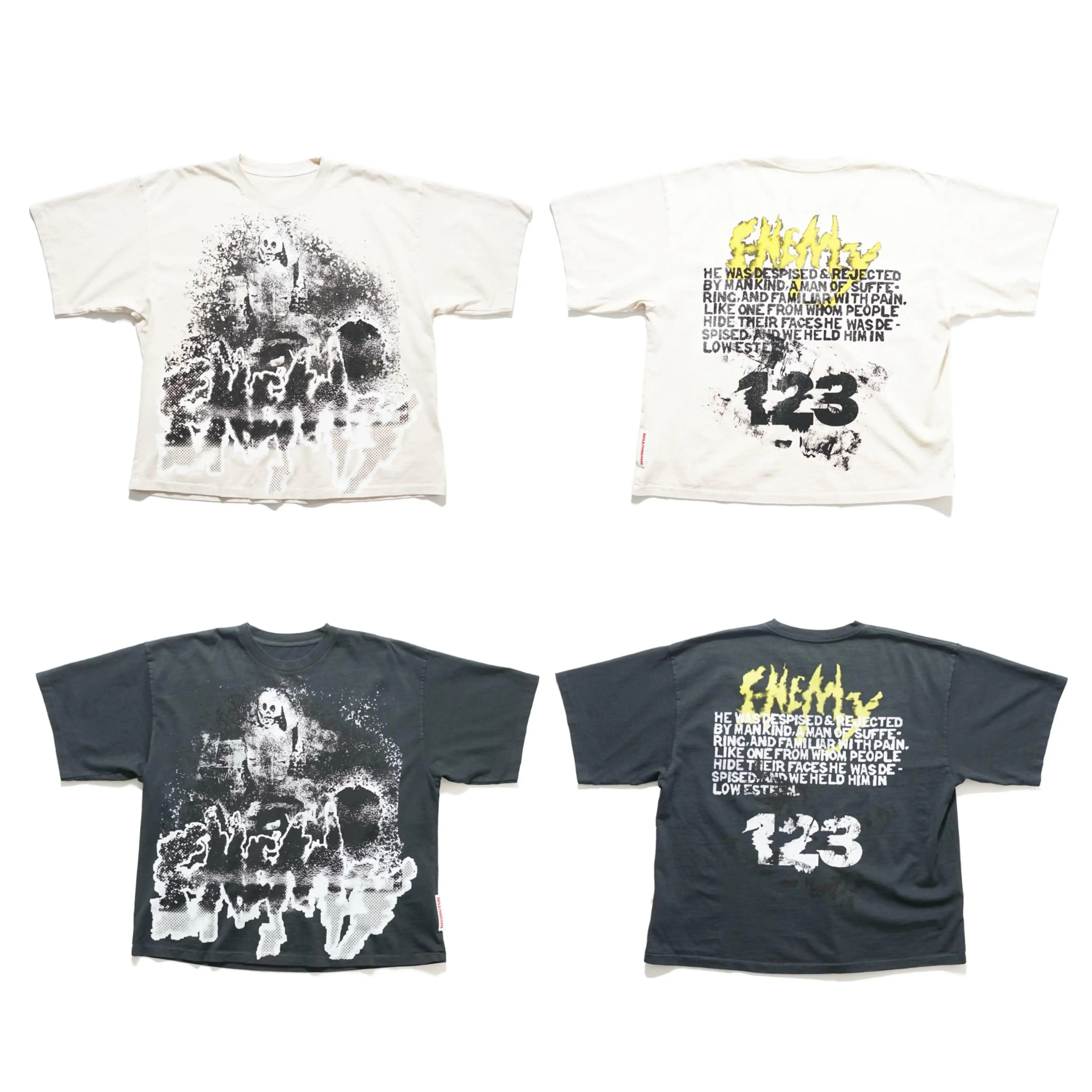 Oversize RRR123 Theater T Shirt Men Women Vintage Best Quality Full Printing Tops Cotton Tee Slogan RRR-123 T-shirt