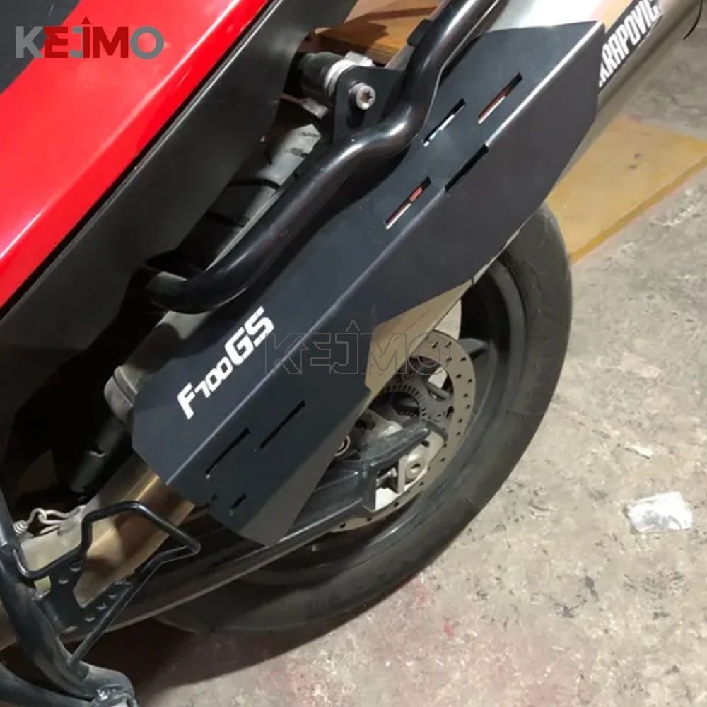 

F800GS ADV Motorcycle Exhaust Pipe Protector Heat Shield Cover Guard Anti-scalding Parts For BMW F650 F700 F800 GS F650GS F700GS