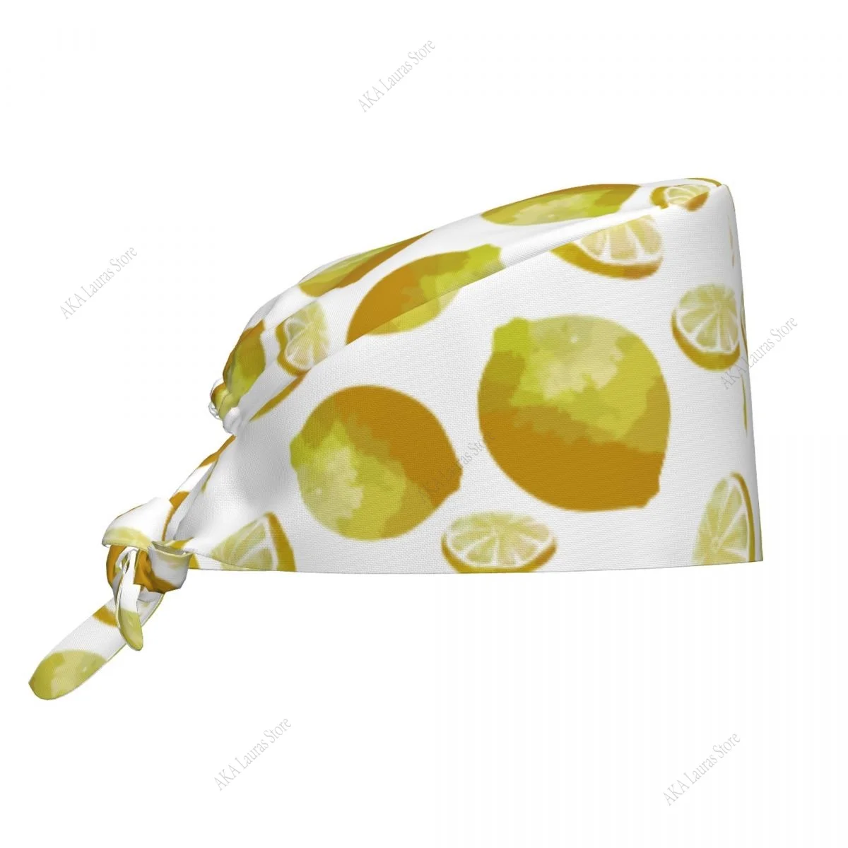 Pet Shop Lemon Unisex Krankenpflege-Peeling-Kappen, lustig, atmungsaktiv, Veterinär- und Pflegezubehör, Anästhesie-Peeling-Kappe