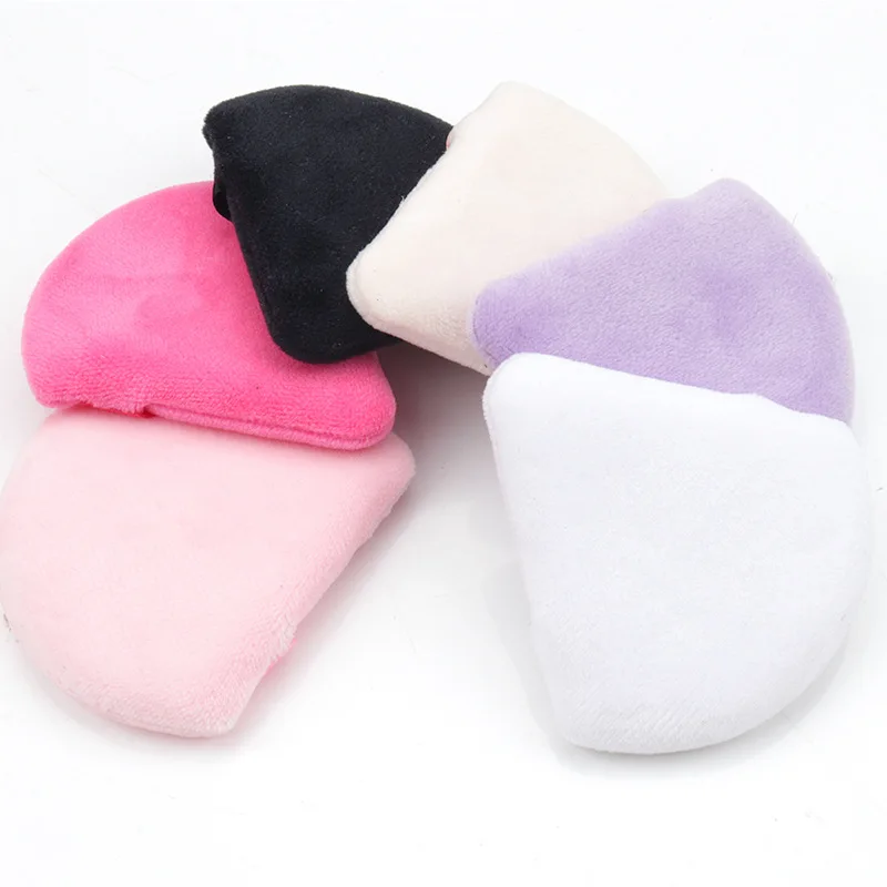 

Хлопковая двусторонняя коротковорсовая лента-аппликатор для пудры, не впитывающая средство, круглая пуховка-крючок, аппликатор для рассыпчатой пудры, ручная пуховка-аппликатор