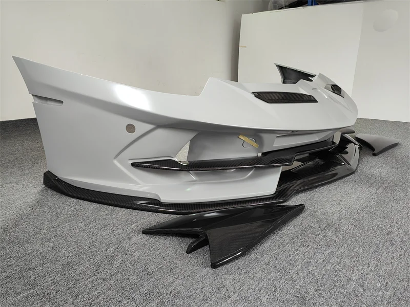 

SVJ Style Semi Carbon Fiber Front Bumper Body Kit for Lamborghini Aventador Cabriolet LP700 Full Body Kit