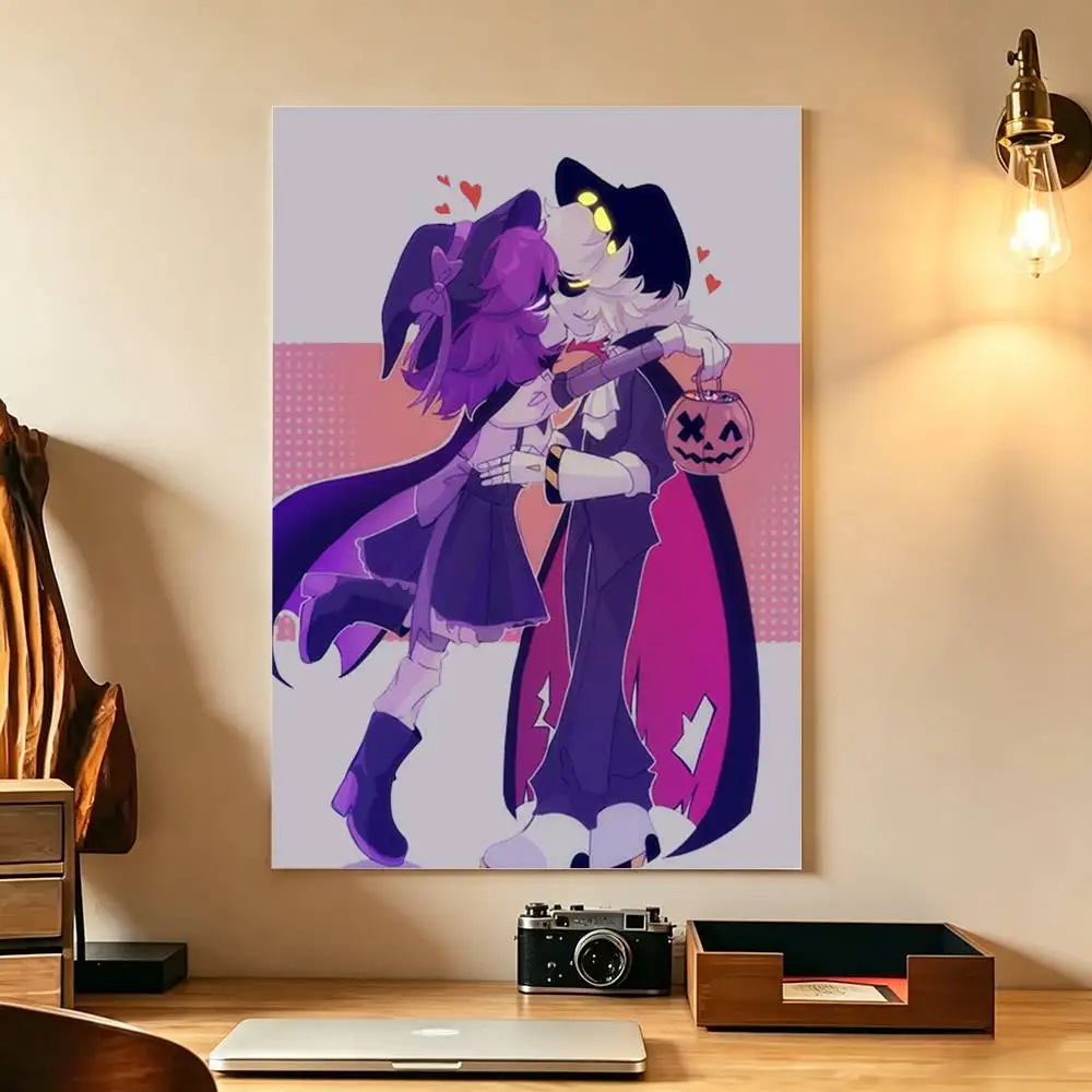 cool N and Uzi Murder Drones Poster High Quality Dorm Living Room Aesthetic Wall Decoration Painting Stickers Gift