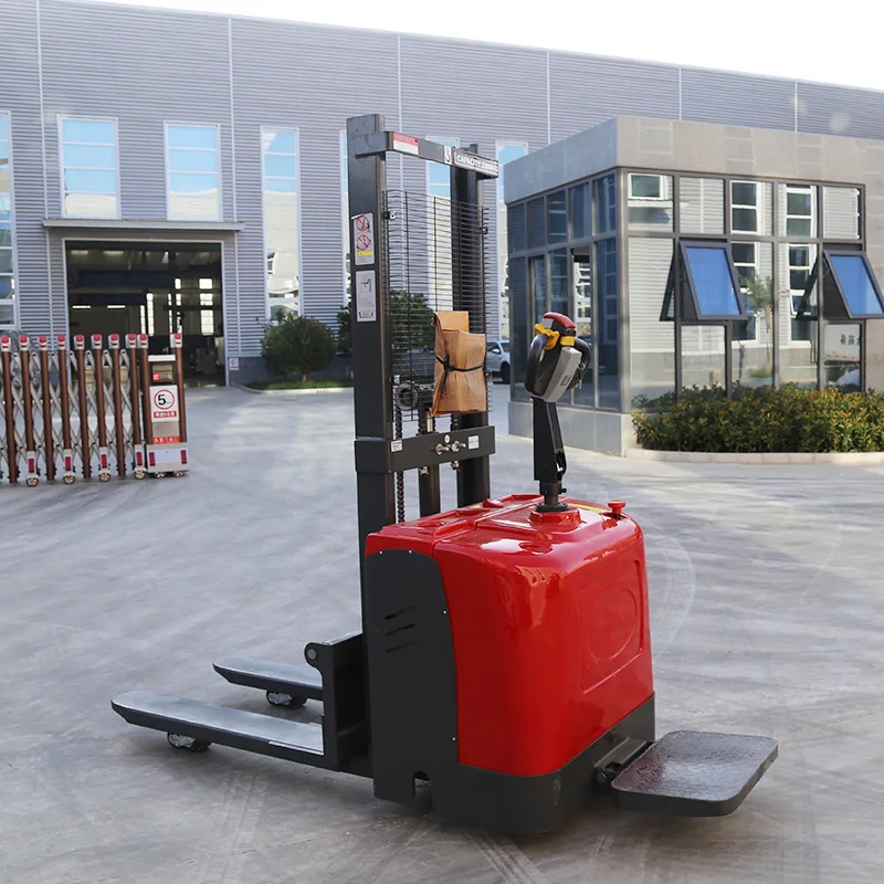 Electric Lifting Stacker Price Electric Forklift Stacker Forklift Semi Electric Movable Pallet Stacker Self Load