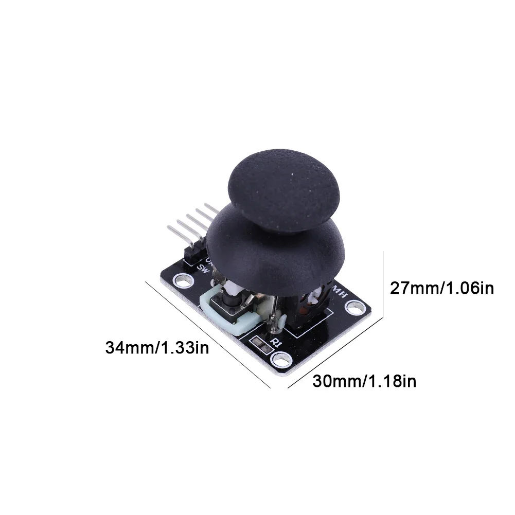 1-10PC For Arduino Dual-axis XY Joystick Module For PS2 Joystick Control Lever Sensor KY-023 Rated 4.9/5 Game Control Rod Sensor