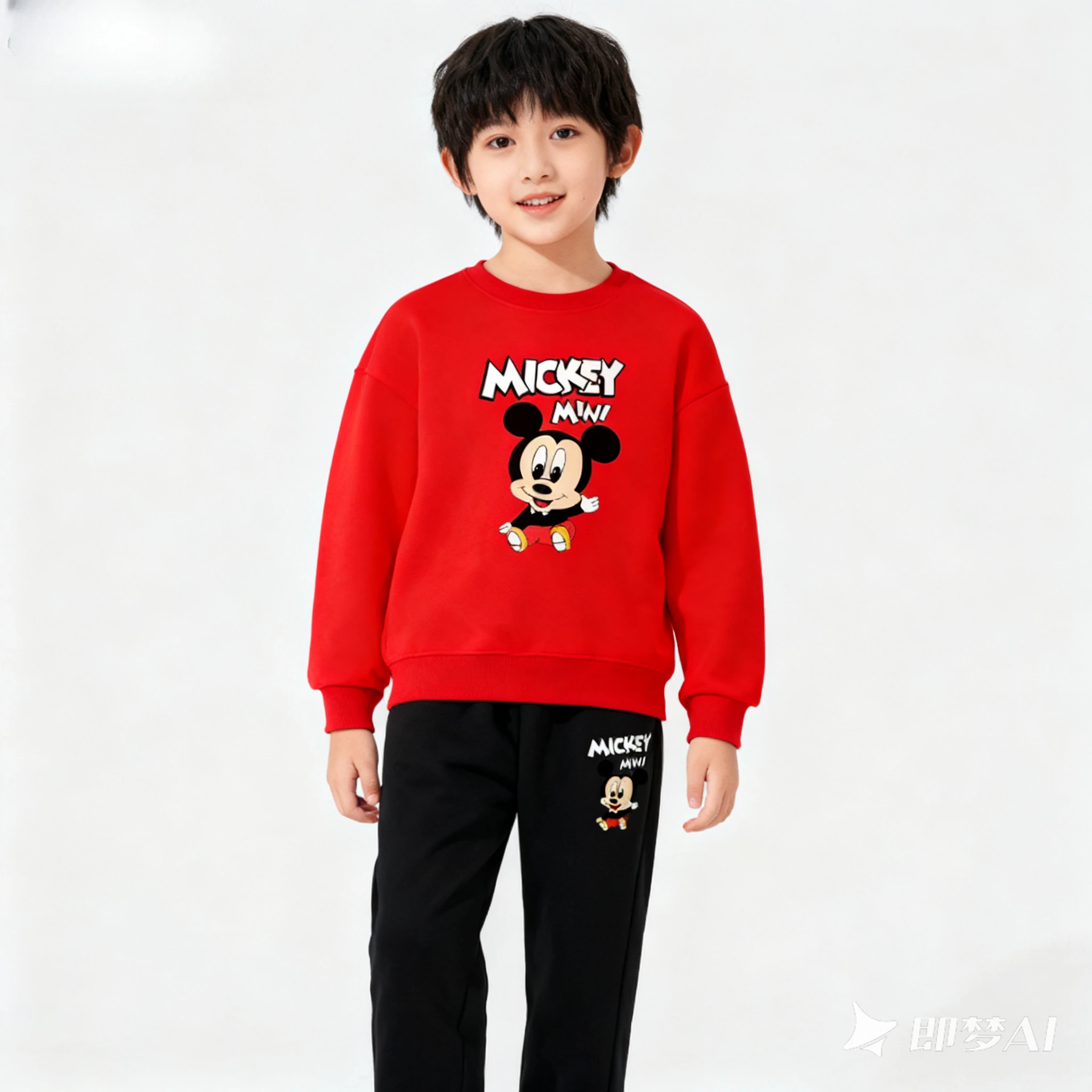 

Спортивный костюм Disney, новинка 2024, детская весна и осень, детская одежда, детская одежда унисекс и удобная