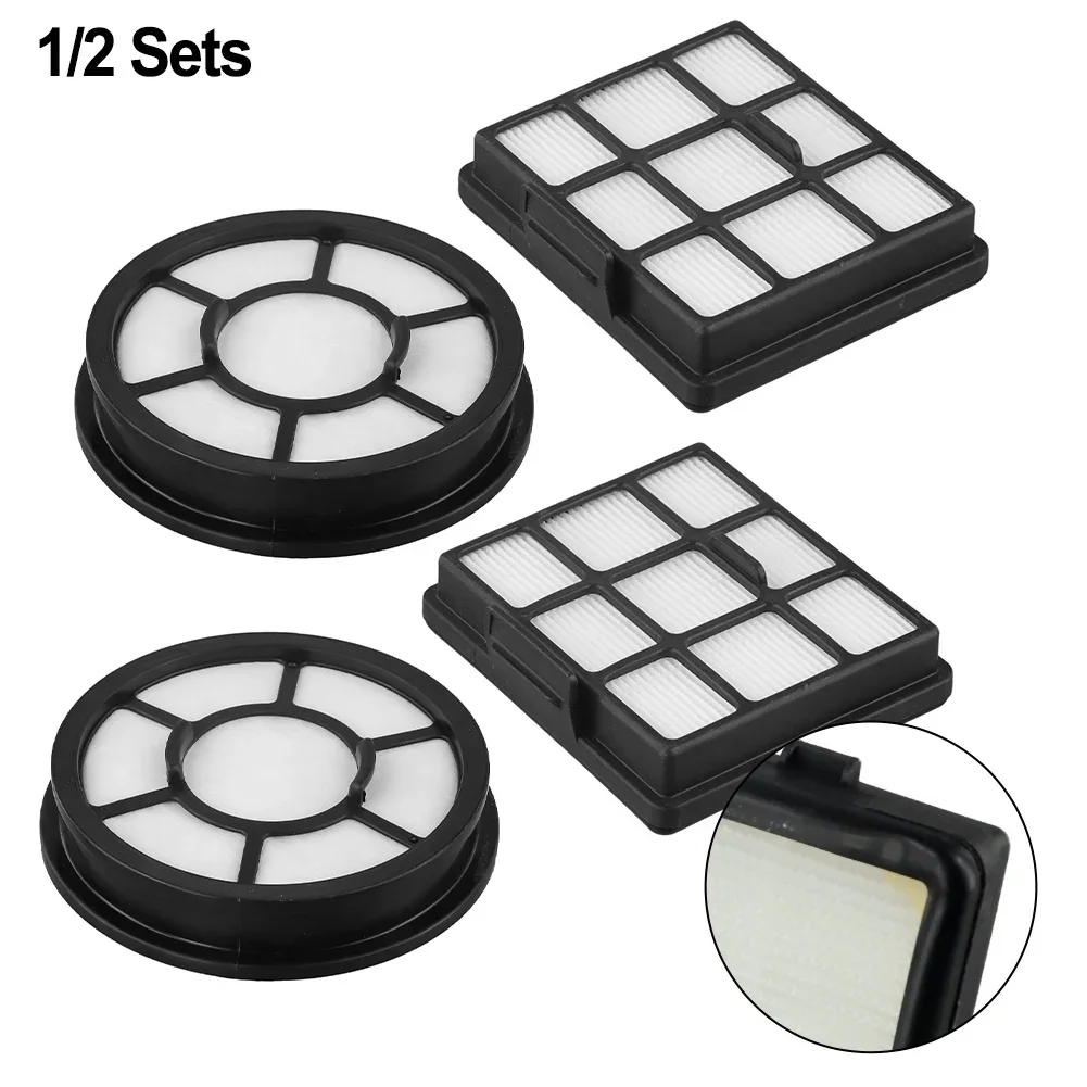 HEPA Dust Container Vacuum Filters For Basics Bagless Vacuum Cleaner 16H-71EU4 VCM43B16H Washable Reusable Replacement Kit