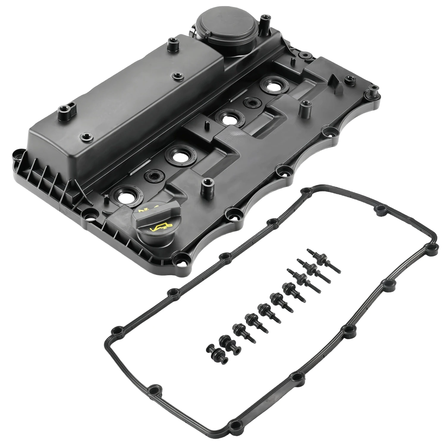 

Крышка клапана головки блока цилиндров двигателя для Ford Transit V363 Citroen Jumper Peugeot Boxer 2.2L 2011-2020 BK2Q6K271AF 6C1Q6K271AK