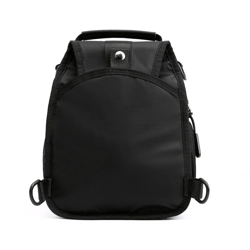 Bolso de pecho para hombre, bandolera de un hombro, gran capacidad, deportes al aire libre, ocio, moda, bolso de hombro pequeño, mochila para hombre