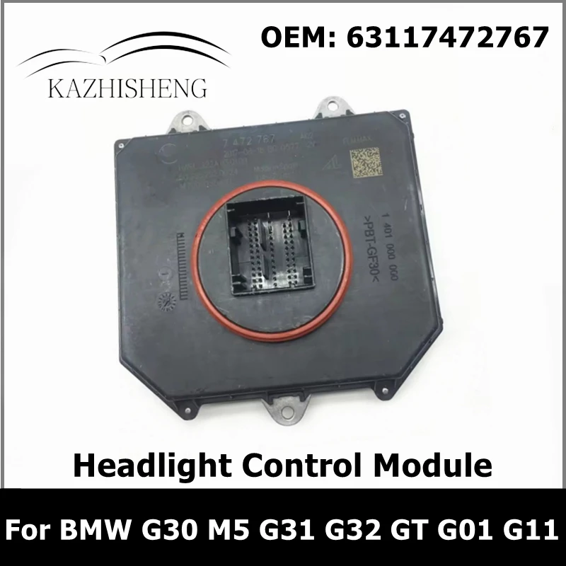 63117472767 Original LED Headlight Control Module for BMW G30 M5 F90 G31 G32 GT X3 G01 G11