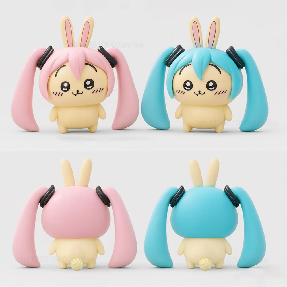 Kawaii Ayanami Rei Asuka Action Figures Cosplay Usagis Hachiwares Anime Model Doll Toys Cartoon Car Desktop Ornaments Fans Gifts