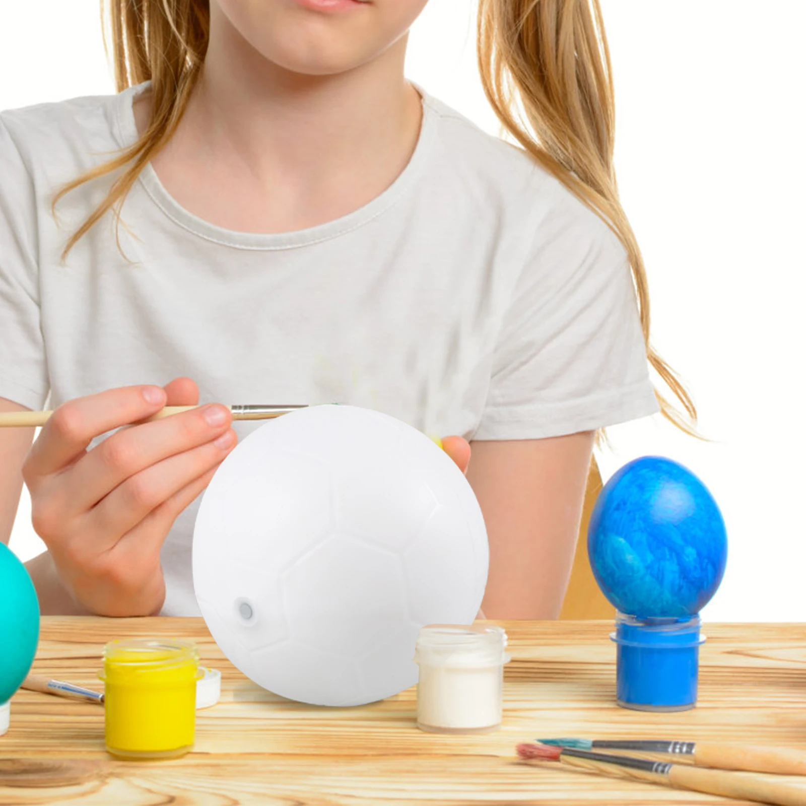 15 cm branco futebol crianças bolas de futebol diy treinamento juventude pintável assinatura em branco para jogo esportivo prática doação caridade macio