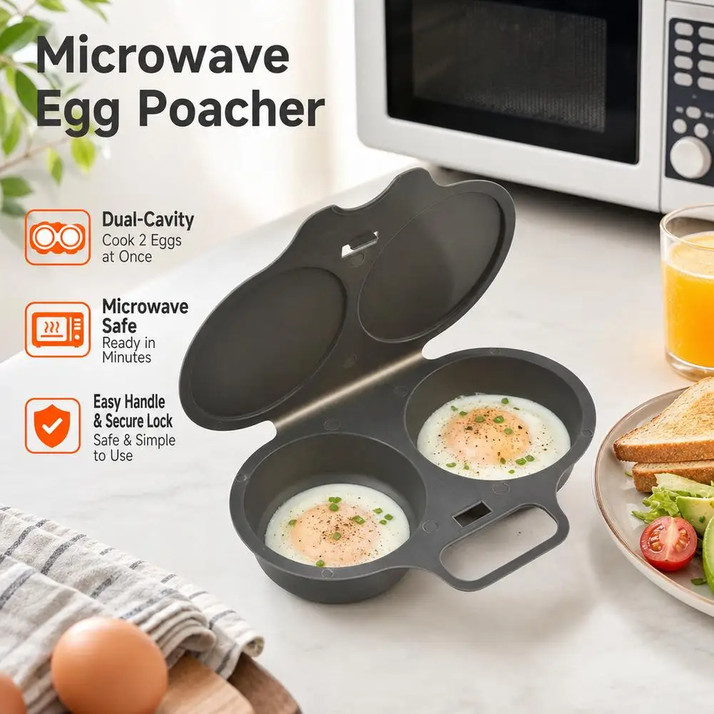 Egg Holder Portable Egg Storage Box Sturdy PP Protective Carrier Container with Handle and Secure Latch for Outdoor Camping