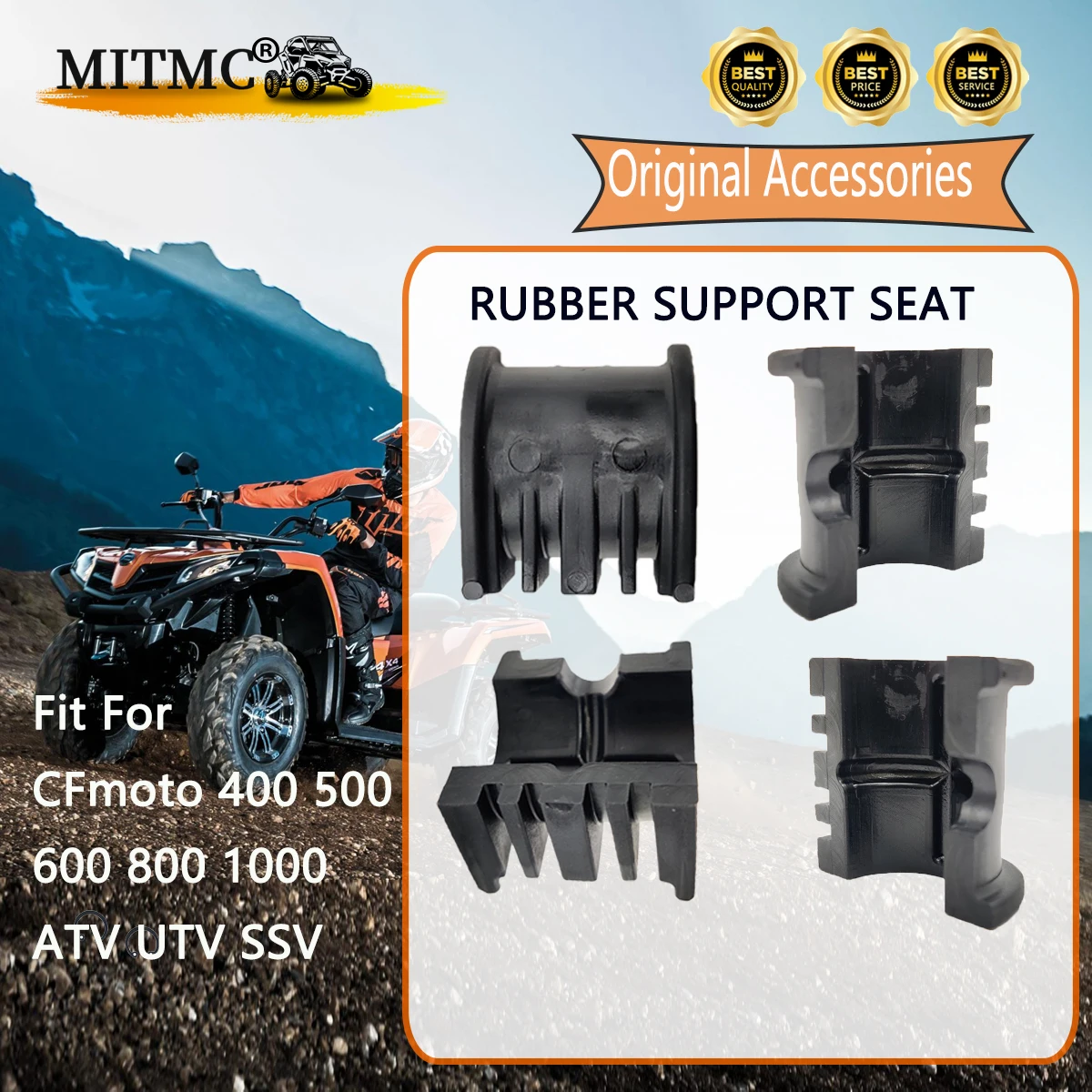 

Supporter Sway Bar Balance Bar Rubber Pad Rubber For CF 400 500 600 800 1000 ATV UTV SSV 9GQ0-060003 9010-060003 7000-060003