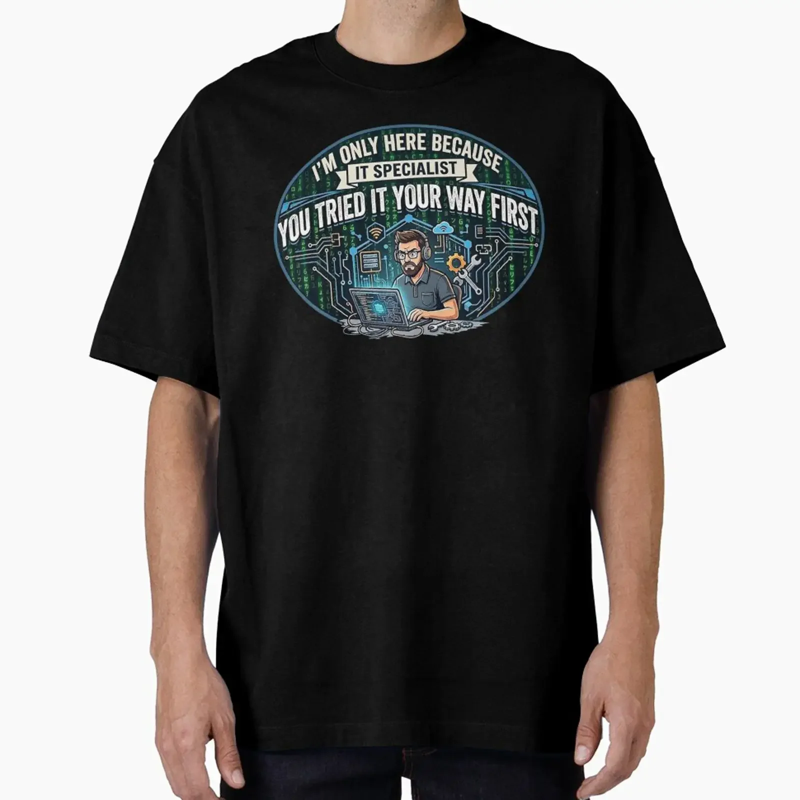 I'M ONLY HERE BECAUSE YOU TRIED IT YOUR WAY FIRST designed and sold by CRINGEWORTHY TEES vintage Washed Top For Everyday Wear
