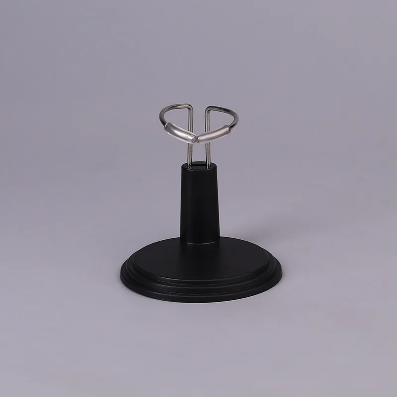 Support pour Mini accessoires Labubu noir blanc évolutif 10-25cm rangement de poupée coton Base de poupée accessoires Support d'affichage