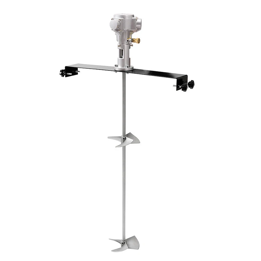 Máquina Pneumática do Misturador do Agitador Velocidade Ajustável Misturador da Pintura Agitador Líquido do Laboratório 200 Tanque 400l 502800rpm
