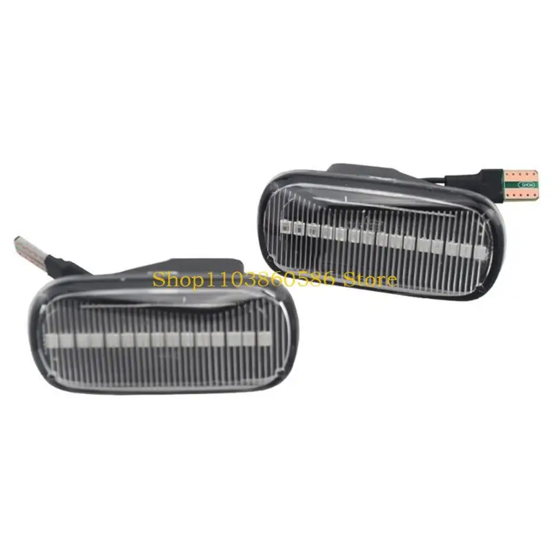 242A High Brightness Dynamic LED Sequential Turn Light Indicators Lamps Energy Efficient for NA1 NA2 Easy Installation