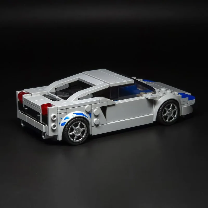 259 PCS Speed Hypercar 76917  Gallardo MOC Customize Modular Building Block Model Popular Educational DIY Holiday Toy Gifts