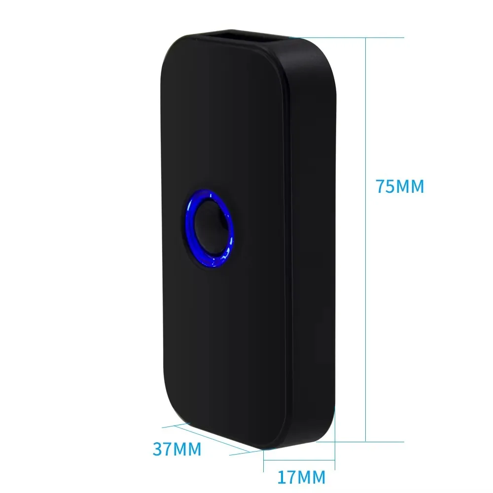 Mini Wireless Pocket Barcode Scanner Bluetooth Portable 1D 2D QR Code Reader Handheld for Courier Logistics Retail Shop Warehous
