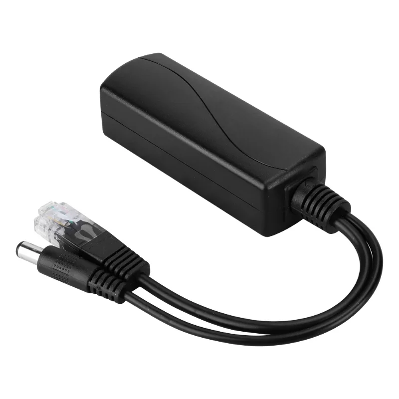 48V To 12V POE Connectors Adapter Cable Splitter Injector Power Supply for Huawei for Hikvision 2019 New