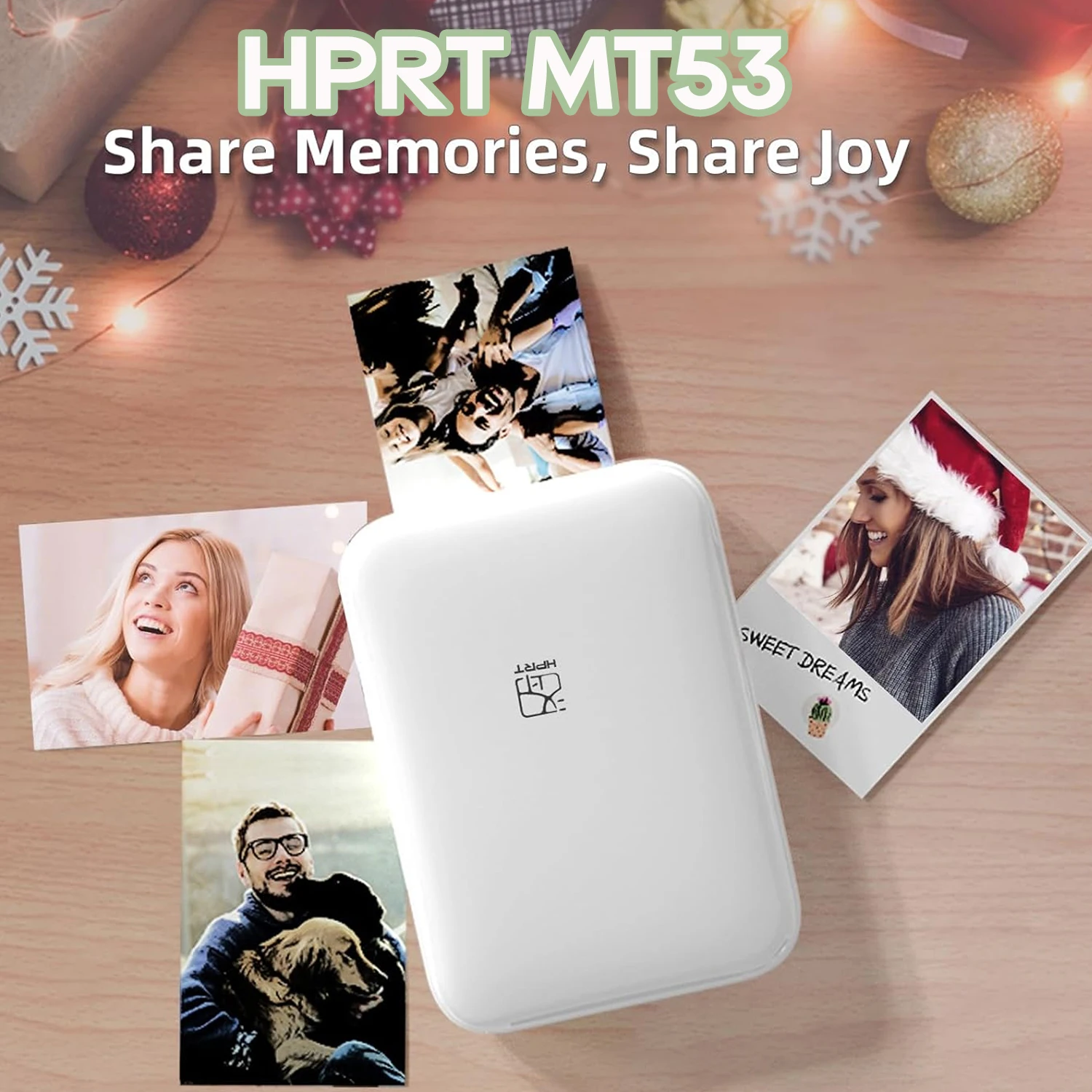 HPRT MT53: A Impressora de Fotos Mini com Tecnologia ZINK que Transforma Momentos em Memórias Físicas
