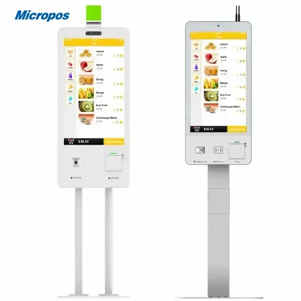 Fast food kiosks Self-ordering kiosk bill payment food order terminal self service ordering machine kiosk for mc donalds Burger