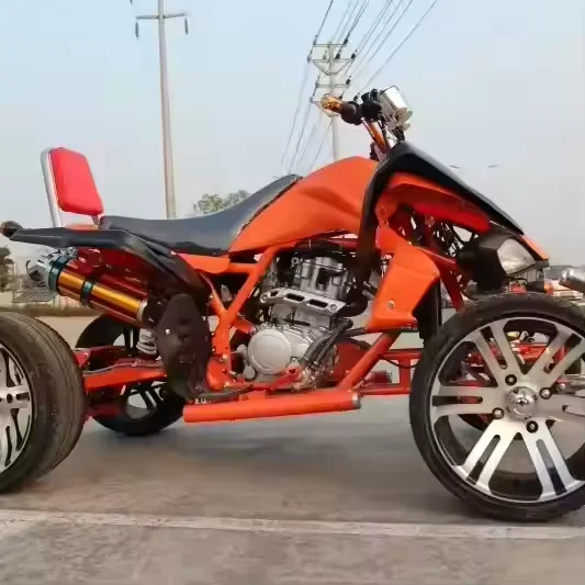250cc Manual 4 Stroke 1 Cylinder Water Cooling ATV 4 Wheeler with Chain Drive Transmission System