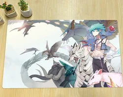 YuGiOh Crystal Beast Playmat Jesse Anderson TCG CCG Mat Trading Card Game Mat Rubber Mouse Pad Zones Free Bag 600x350x2mm