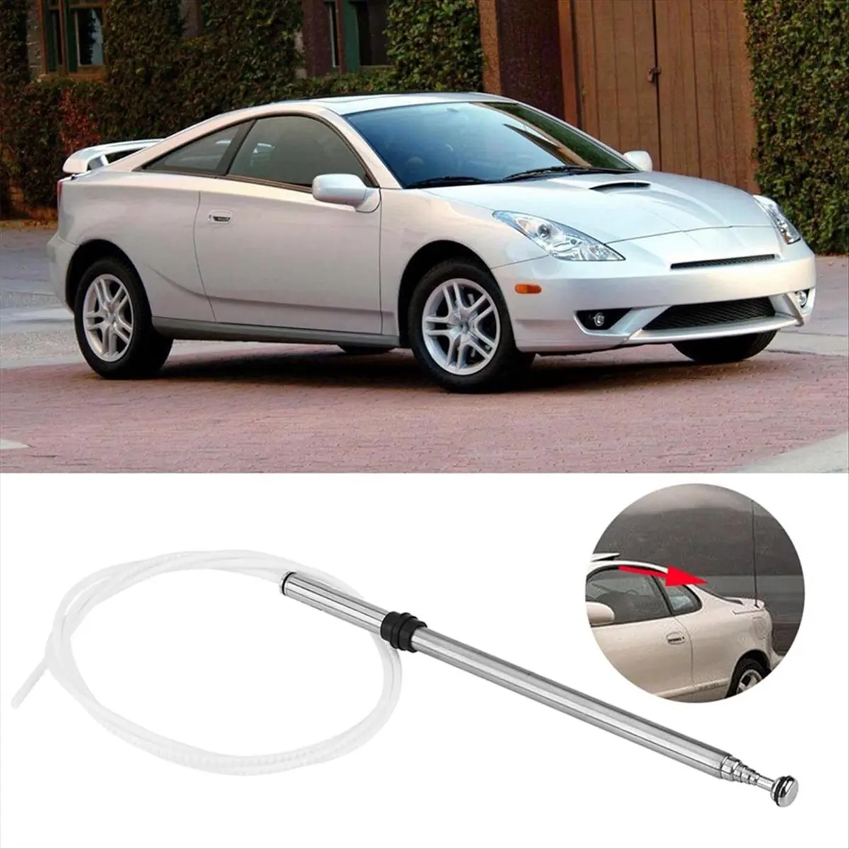 #10E (Metal + Plastic)AM FM Radio Antenna 86337-32200 for Toyota Celica Camry 1990-1993,Automotive Parts & Accessories 2