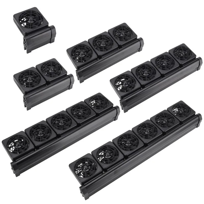 

Fish tank cooling fan Cooling fan Aquaculture adjustable wind speed Grass tank Shrimp tank 1 to 6 heads
