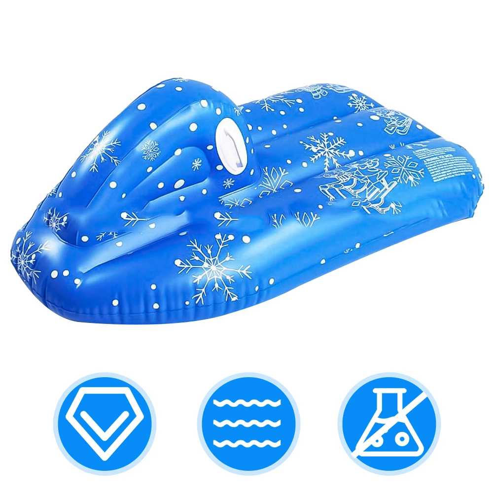 

Inflatable Tube Premium Pvc Winter Skiing Sled For Leakproof Tear-Resistant Outdoor Snow Raft Portable Snow