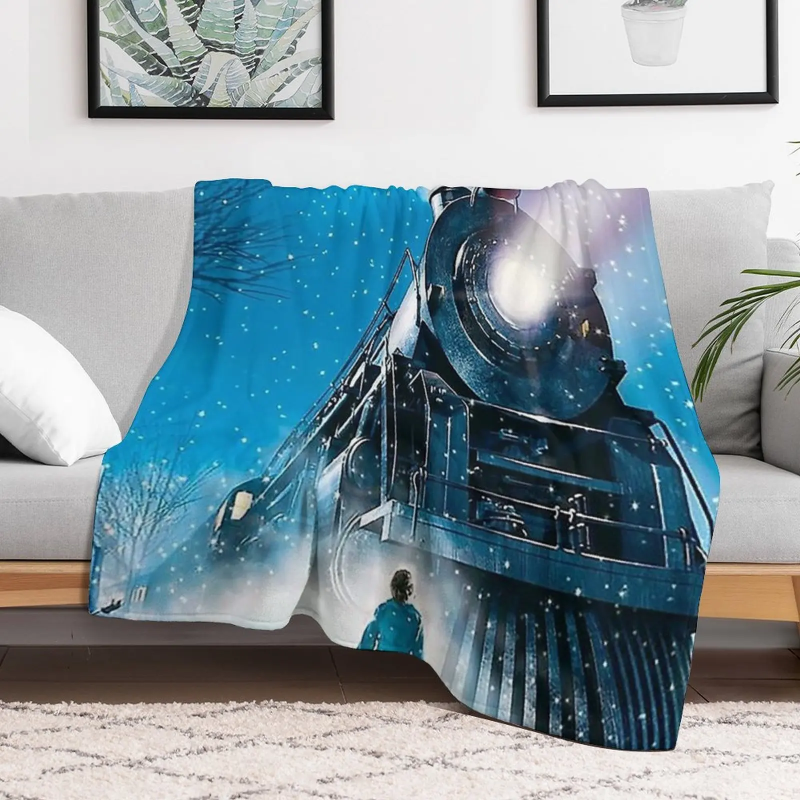 polar express Throw Blanket