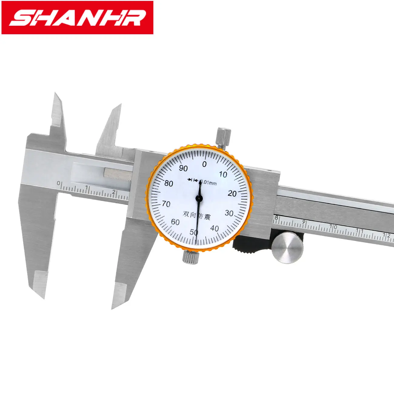 

Метрический штангенциркуль из нержавеющей стали 0-150/200/300 мм, двойной ударопрочный измерительный инструмент